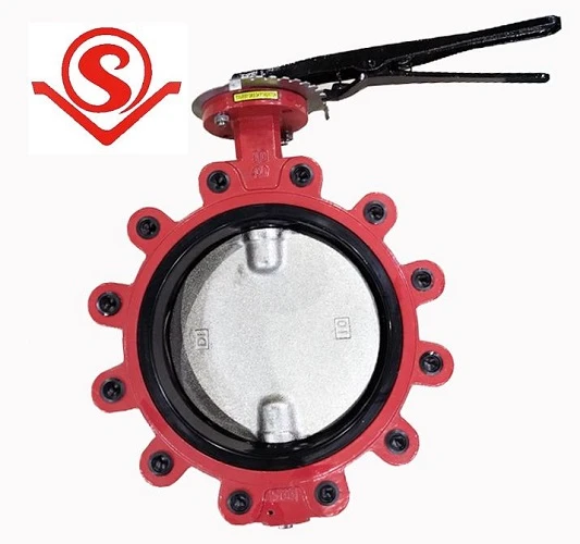 Handle butterfly valve
